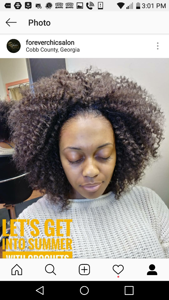 Crochet curly (full)