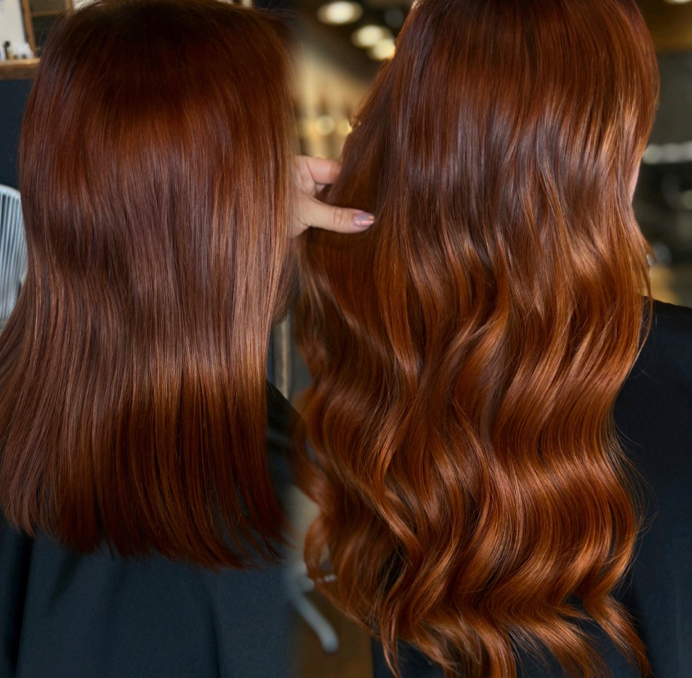 Extensions Consultation at Hair By Karla Larsen in Villa Park, CA