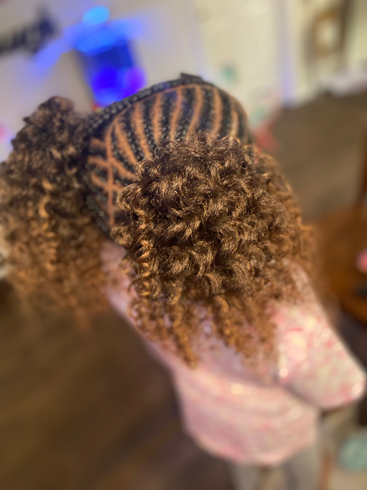 Kids Scalp Braids/updos