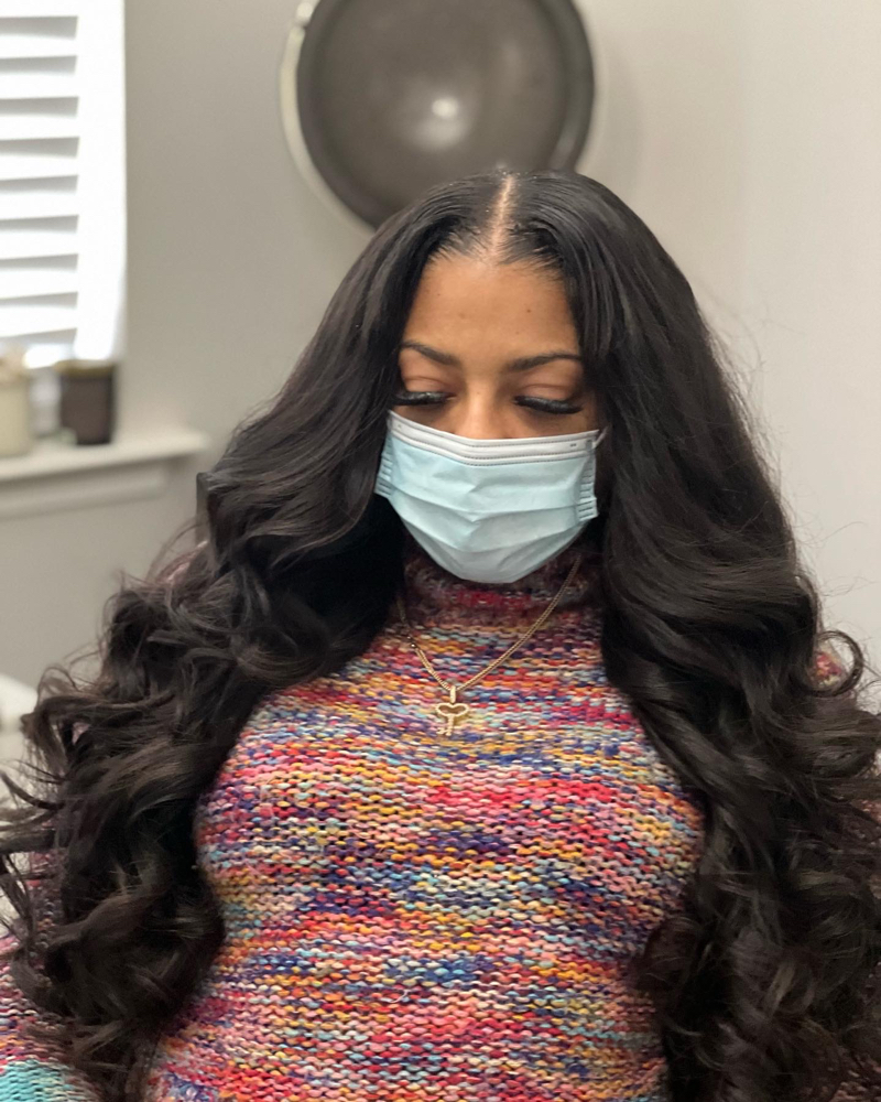 Traditional Sewin at Winter Samone Hair And Makeup Artistry in Charlotte, NC