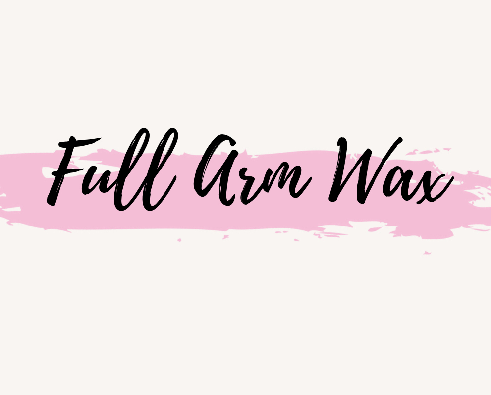 Full Arm Wax