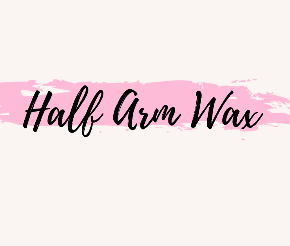 Half Arm Wax