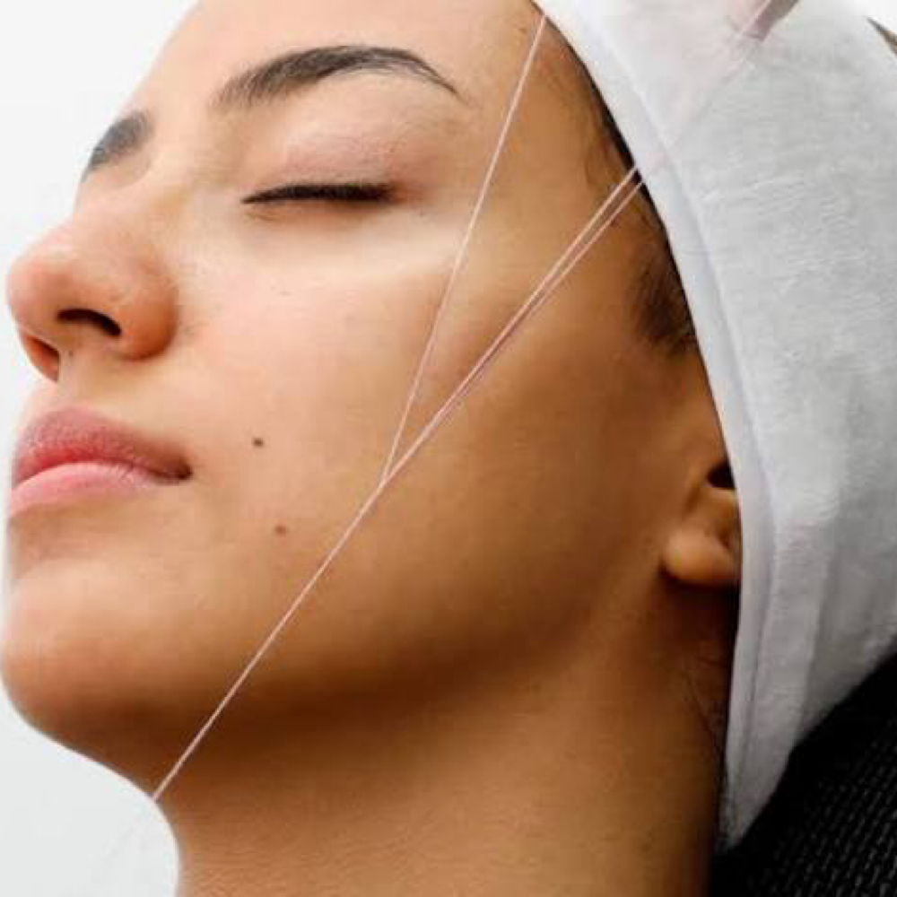 Full Face Threading at Merve Hyde Beauty in San Antonio, TX