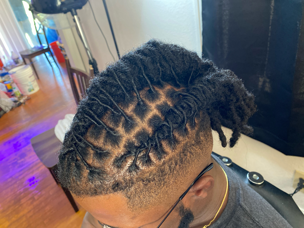 Loc Retwist W/simple Style