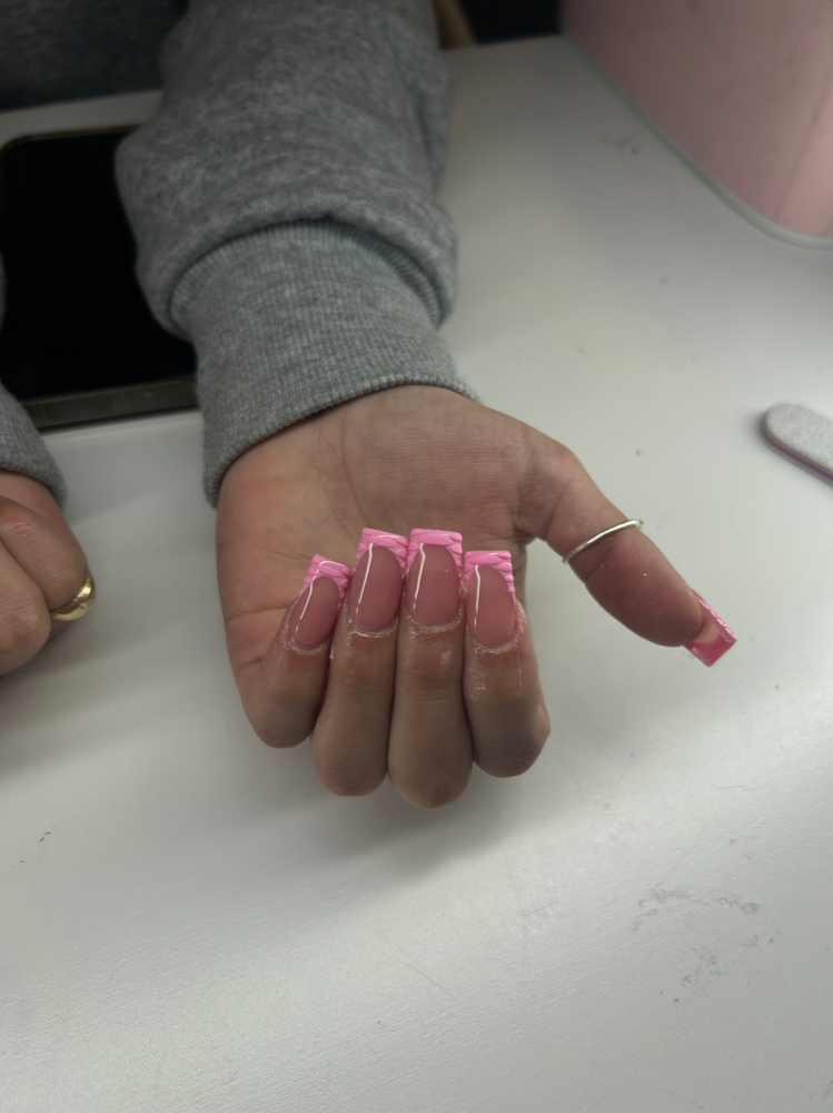 short acrylic set
