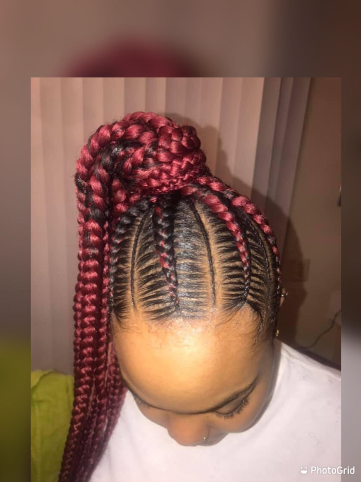 Large Braided Ponytail