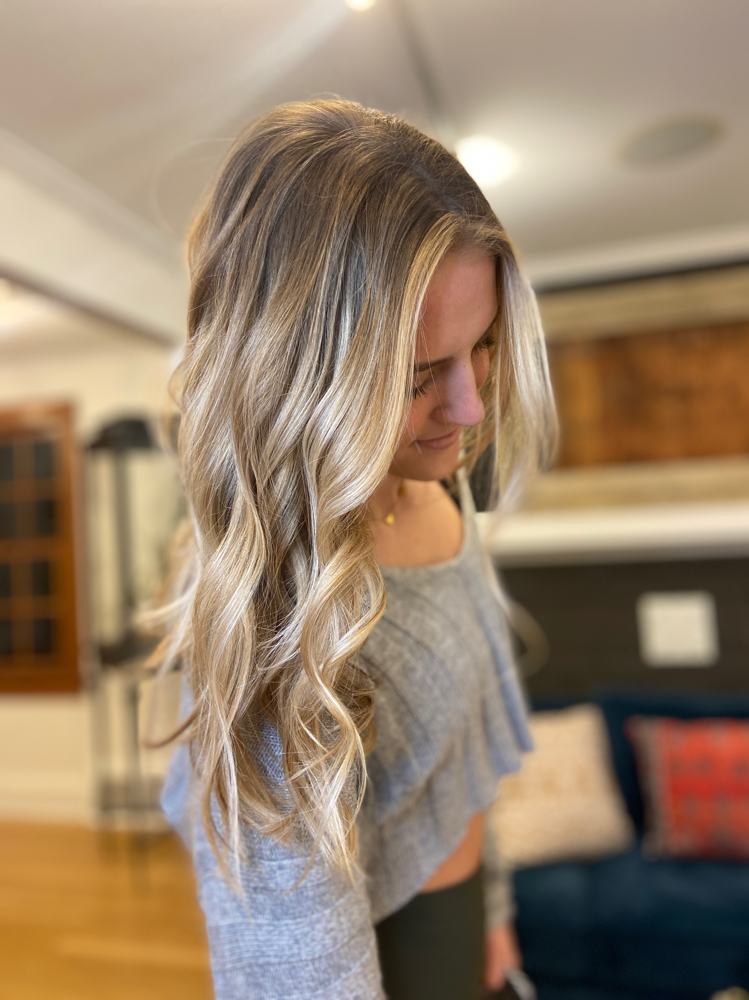 Balayage- Partial + Cut