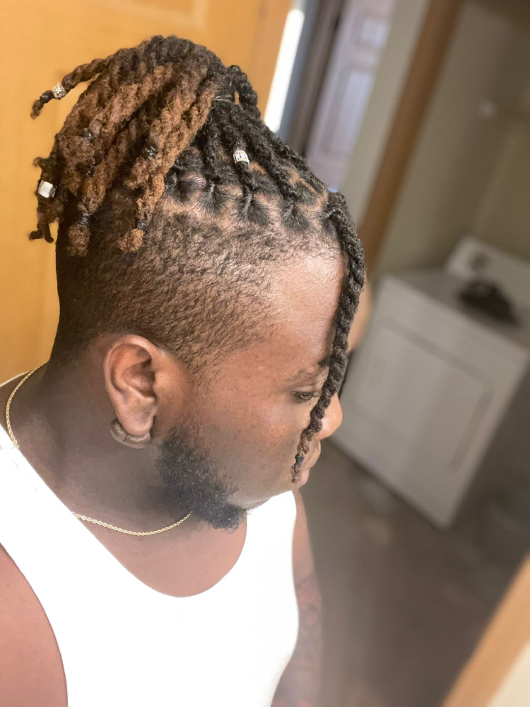 Locs Retwist And Style Top Only