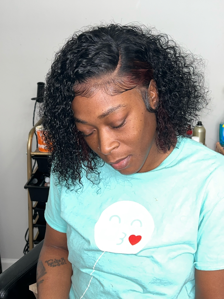 Frontal Quickweave at Winter Samone Hair And Makeup Artistry in Charlotte, NC