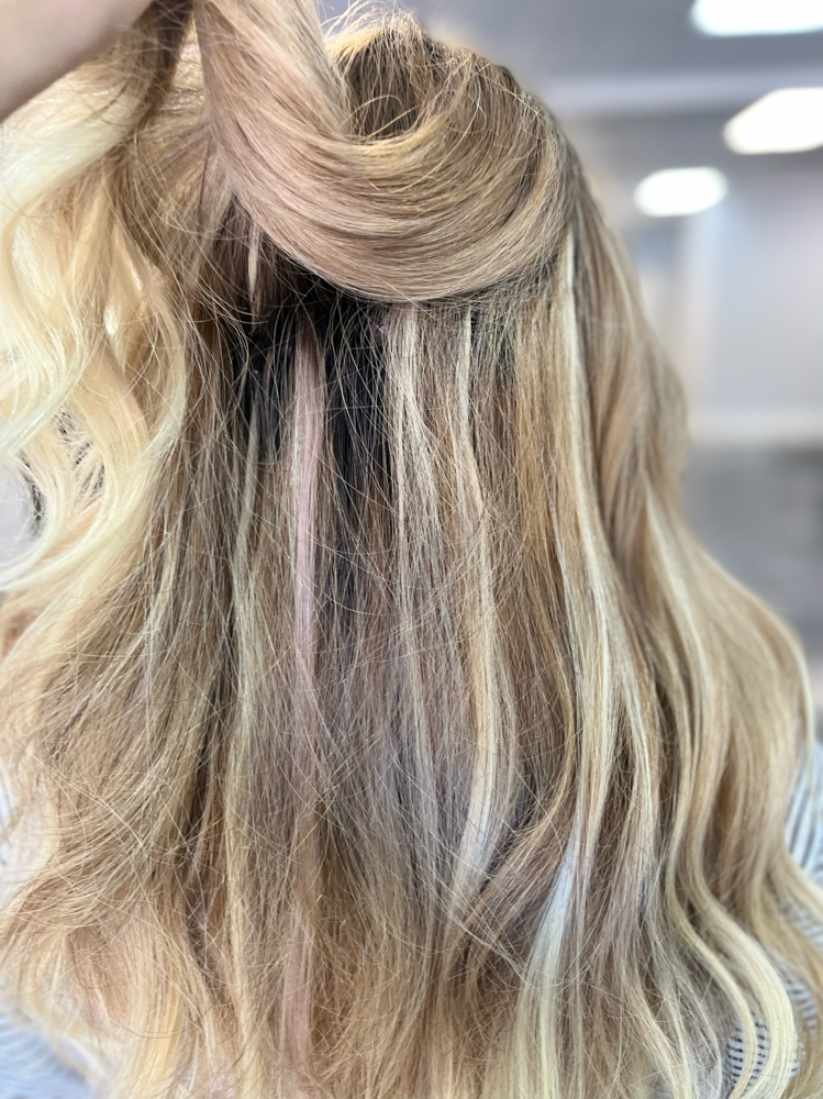 Hair Extension consult.