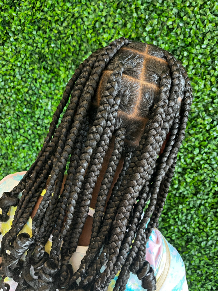 Kids Large Knotless Braids