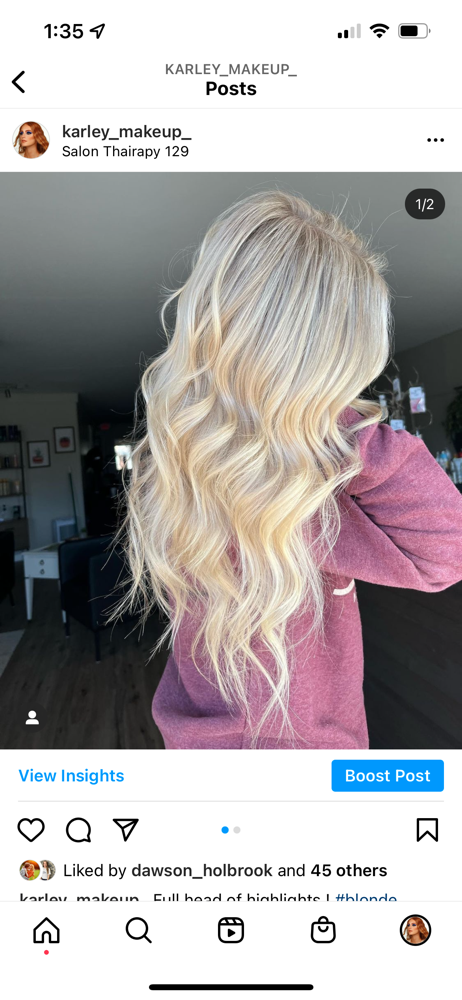 Full Blonding