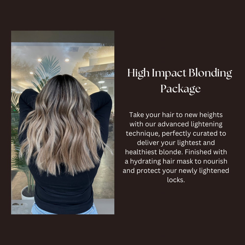 High Impact Blonding Package
