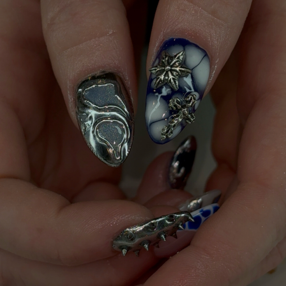 Polygel Full Set at Klawed by Kenn in Marion, IN