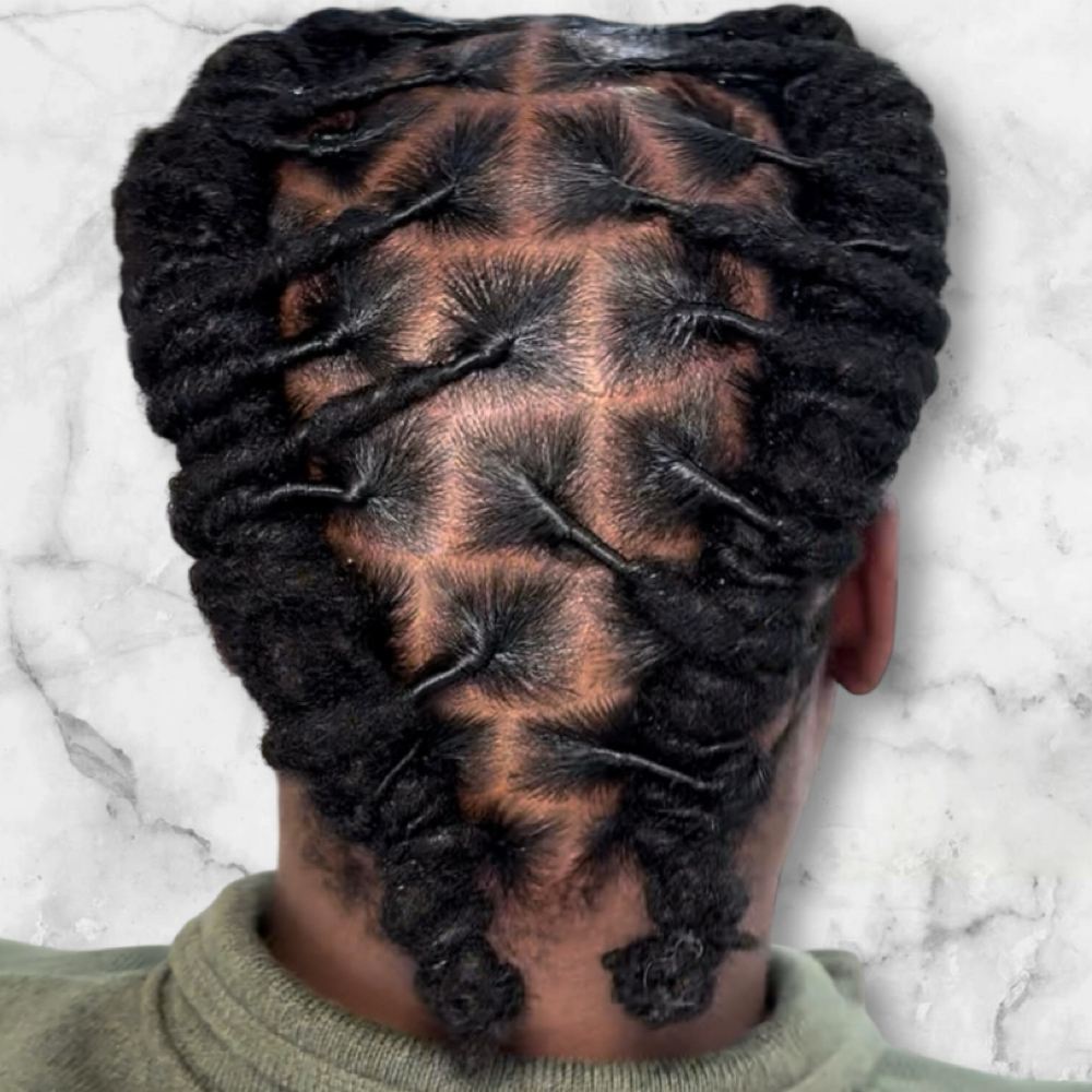 Loc Comb Retwist at Sleek Lux Salon in Buford, GA