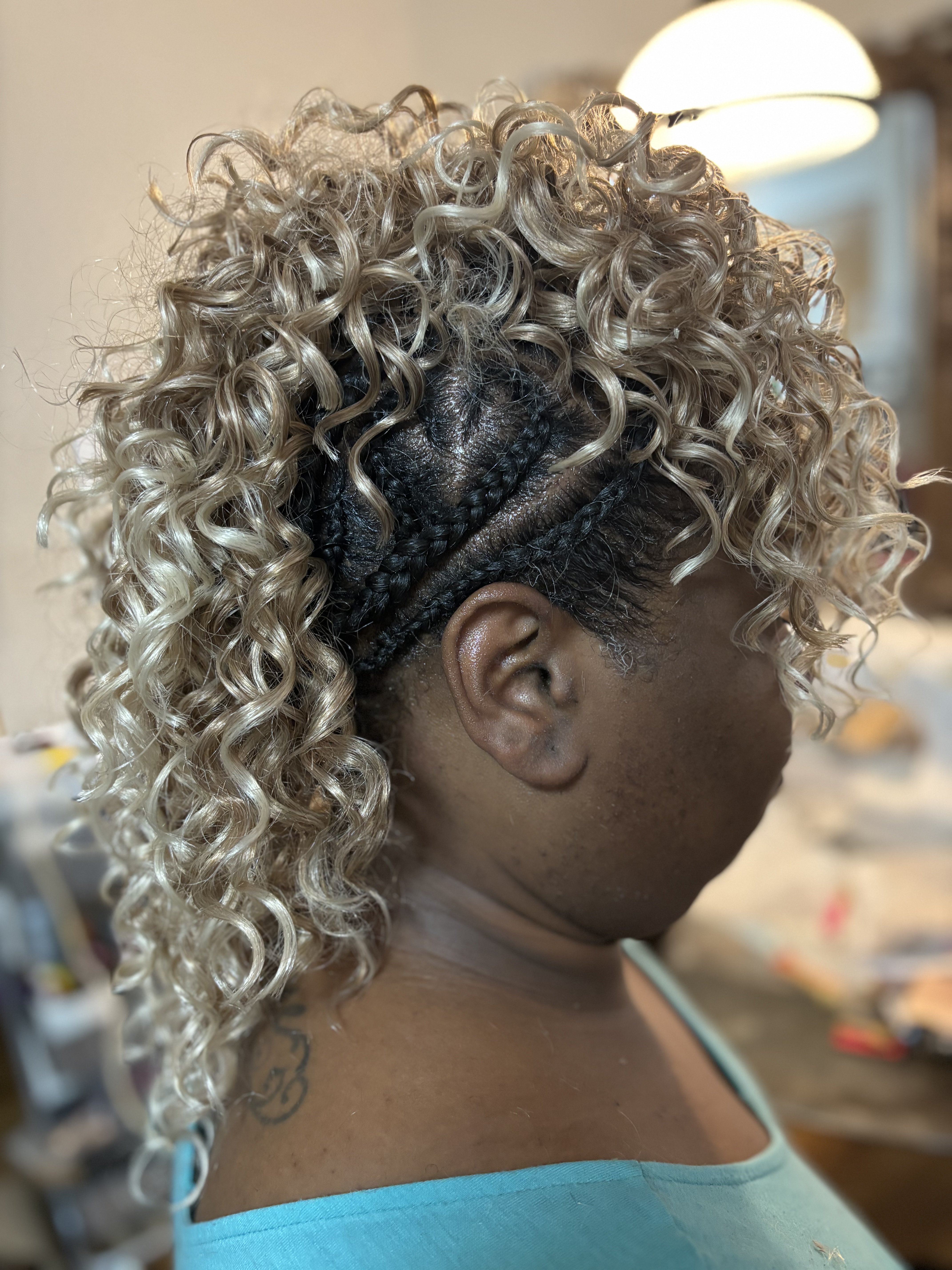 Crochet Braids With Cornrolls