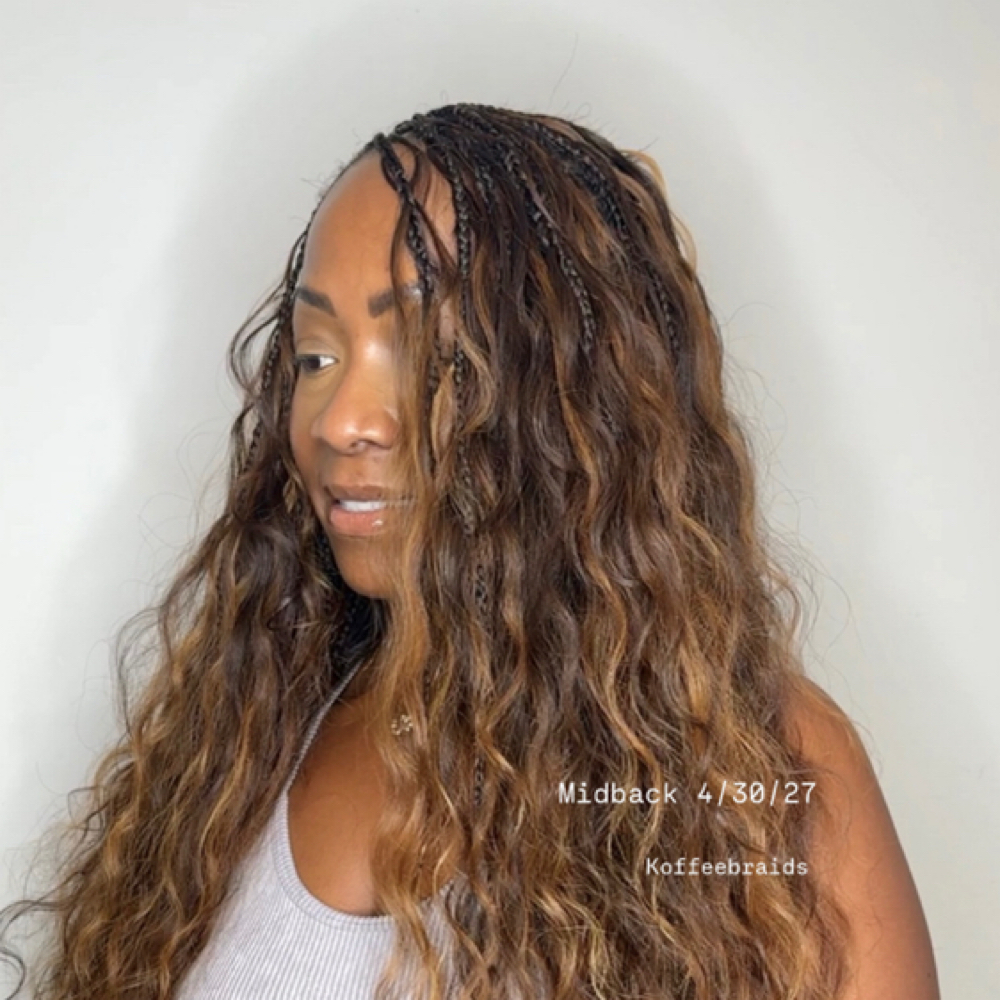 4/30/27 Color Boho Braids at Koffeebraids in Carrollton, TX