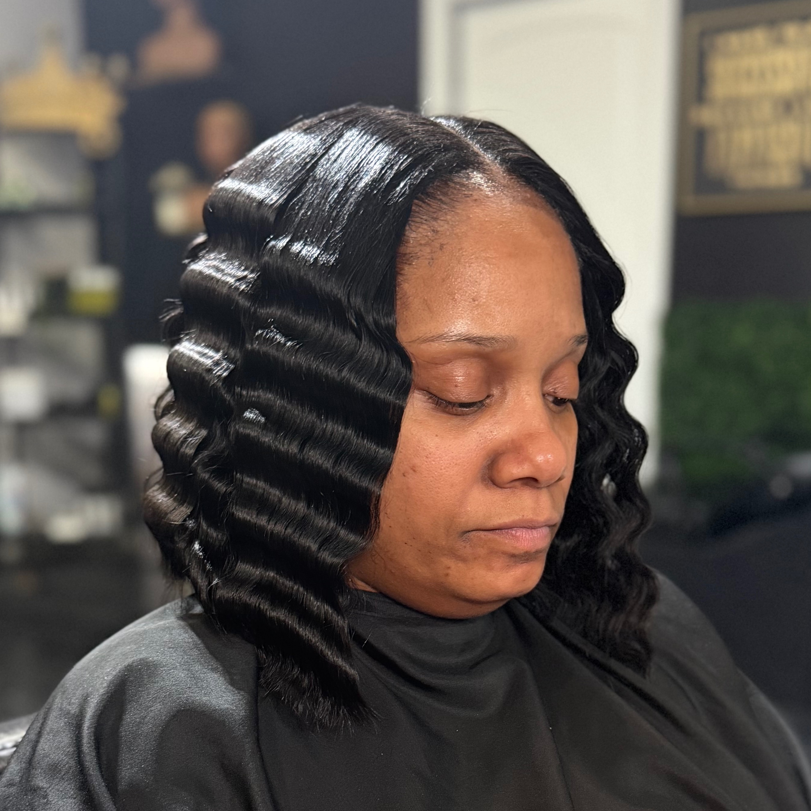 Signature Quick Weave at Crowned By OmariElizabeth in Harker Heights, TX