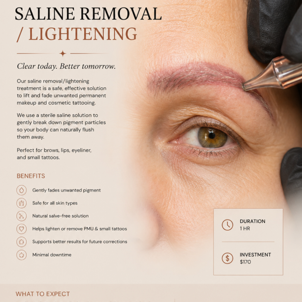 Saline Removal/Lightening at Soul Aura in Indian Orchard, MA
