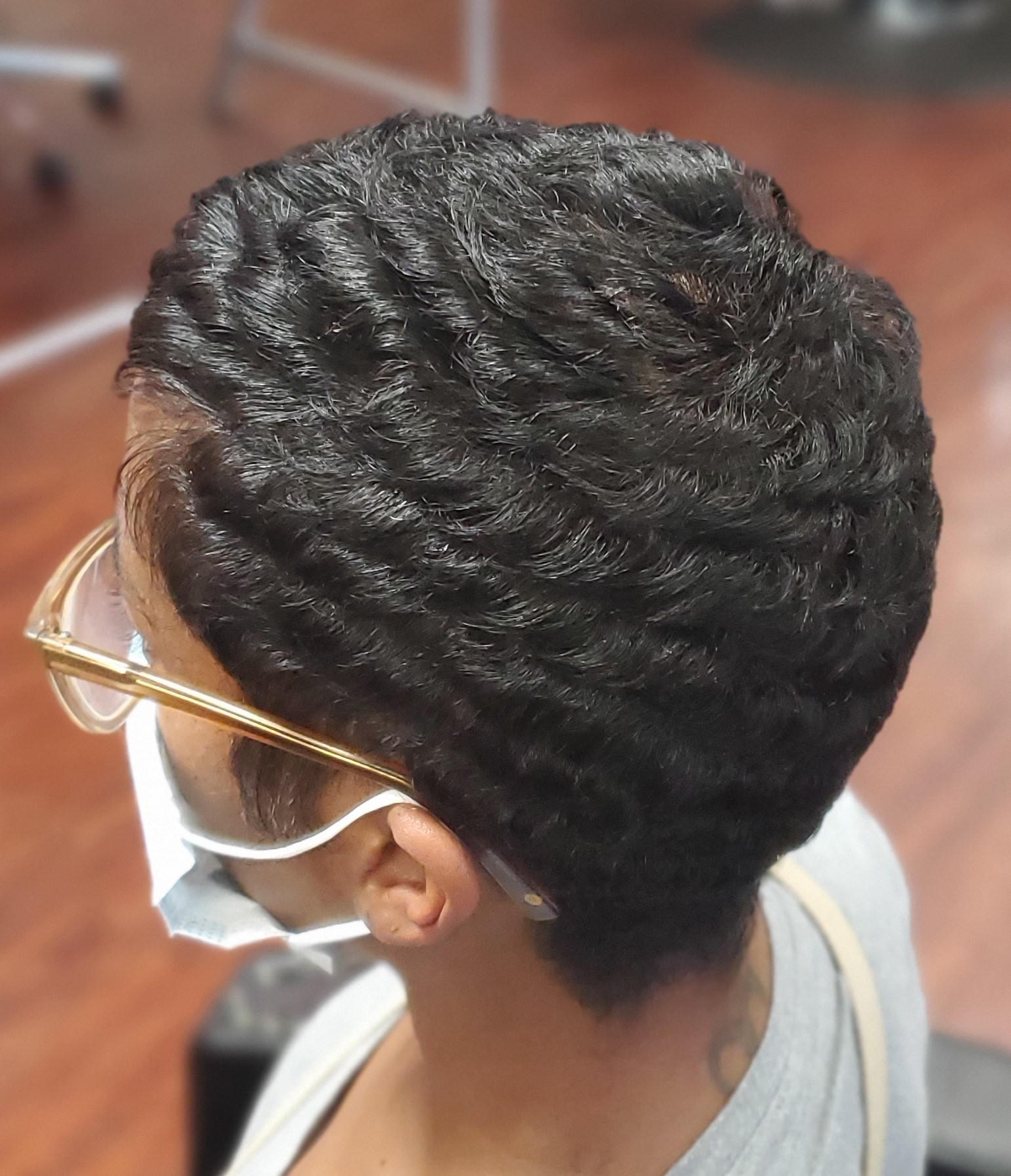Mold and Style Natural Hair