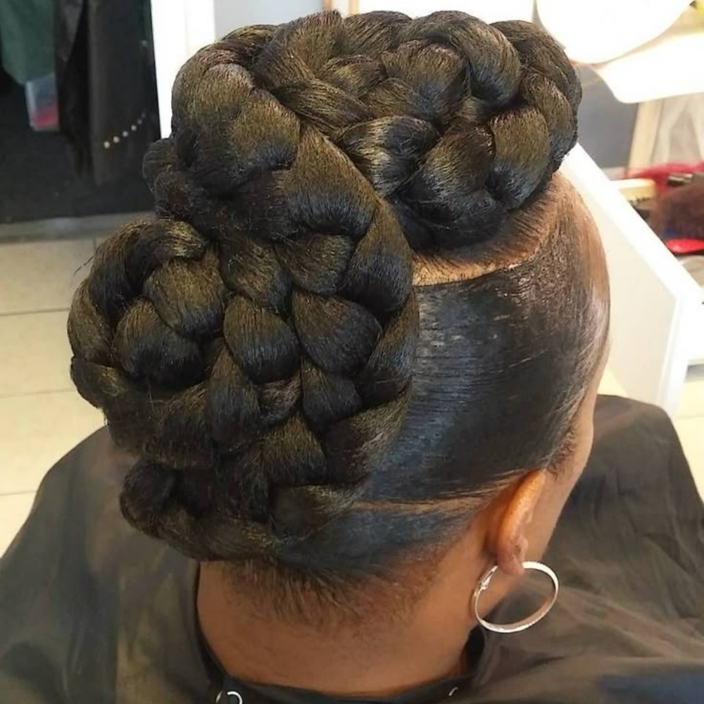 Shampoo & Style (Relaxed Hair) at Billion Hairs Salon in Kansas City, KS