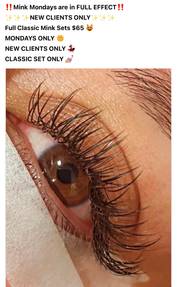 Mink Lash )))CLASSIC(((