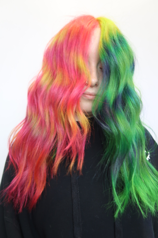 Rainbow Hair Model