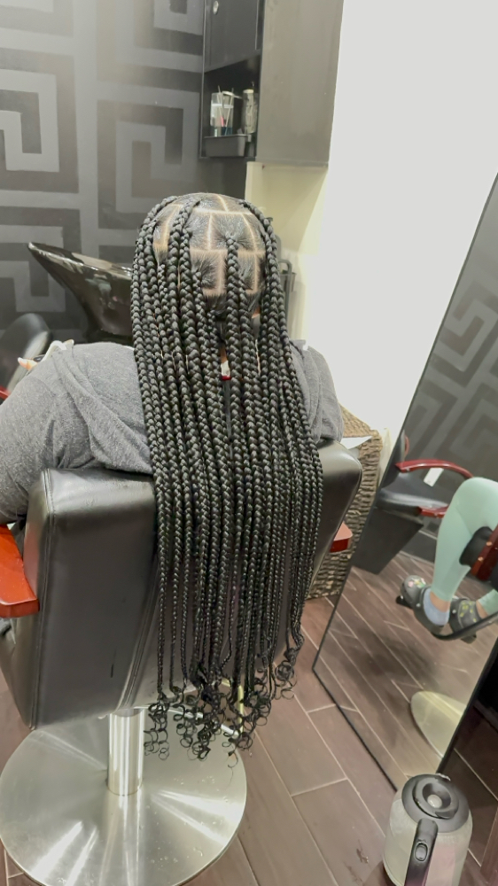 Large Knotless waist length