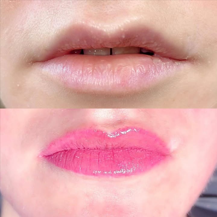 Permanent Makeup Lips at AKS Salon and Day Spa in Mechanicsburg, PA