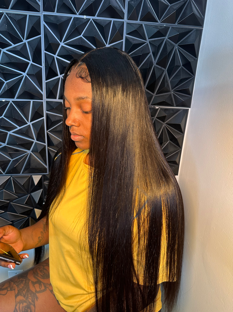 Closure Wig Install 💇🏾‍♀️