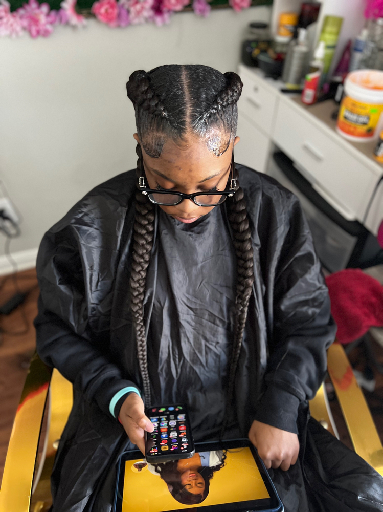 2 French Braid at Beauty Slayaz in Waxahachie, TX