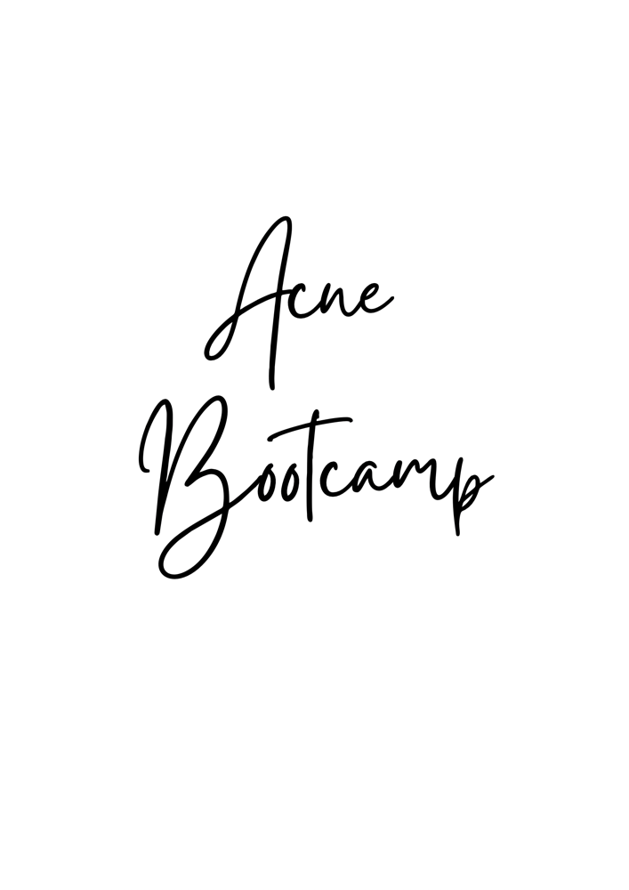 Acne Bootcamp Consultation