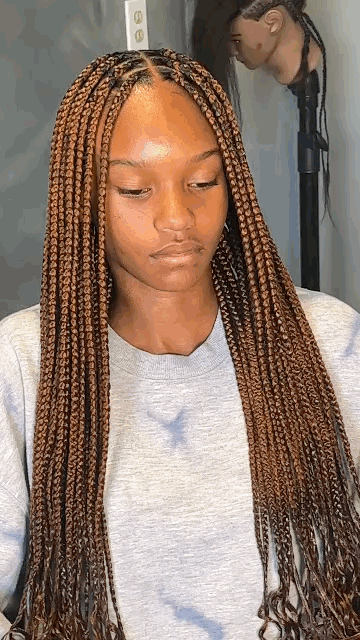 Medium Knotless at Braided by Christy in Hattiesburg, MS