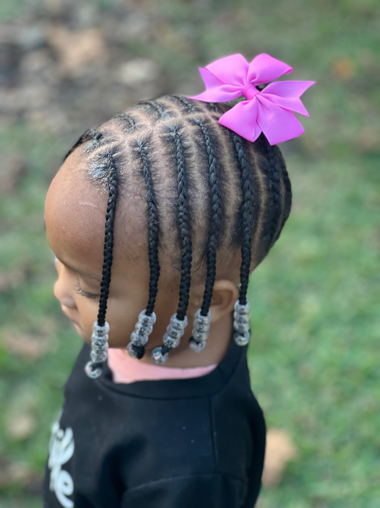 Kiddie Braids (simple Style)
