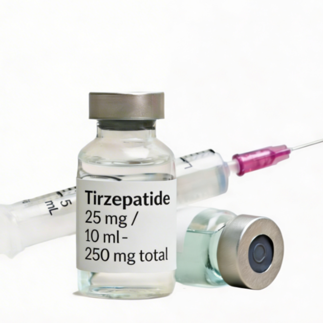 Tirzepatide 25mg - 10ml - 250mg at Le bel âge Salon & Spa in Conway, AR