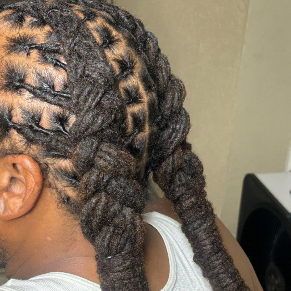 Dread Locs at Kiera Banks in Violet, LA