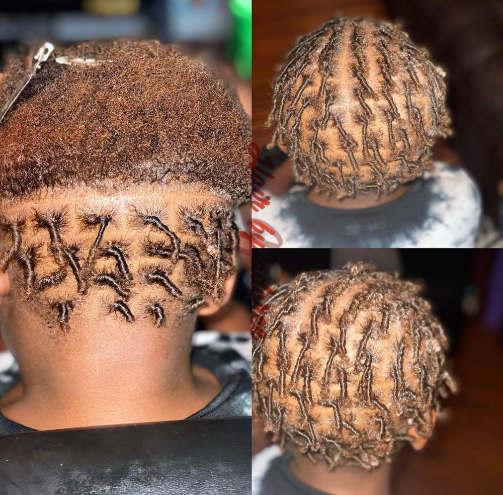 Kids Sm Coil starter locs