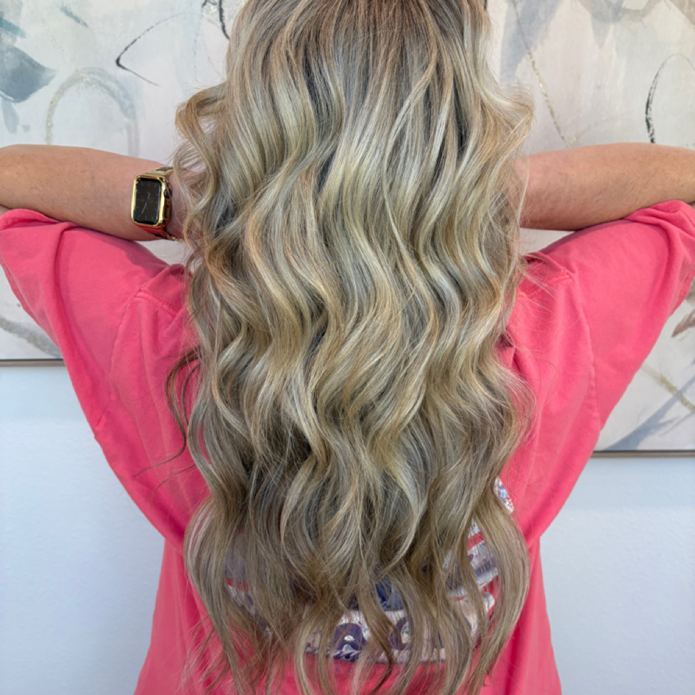 Fullness & Length Package 18” at Gloss Salon & Co in Prosper, TX
