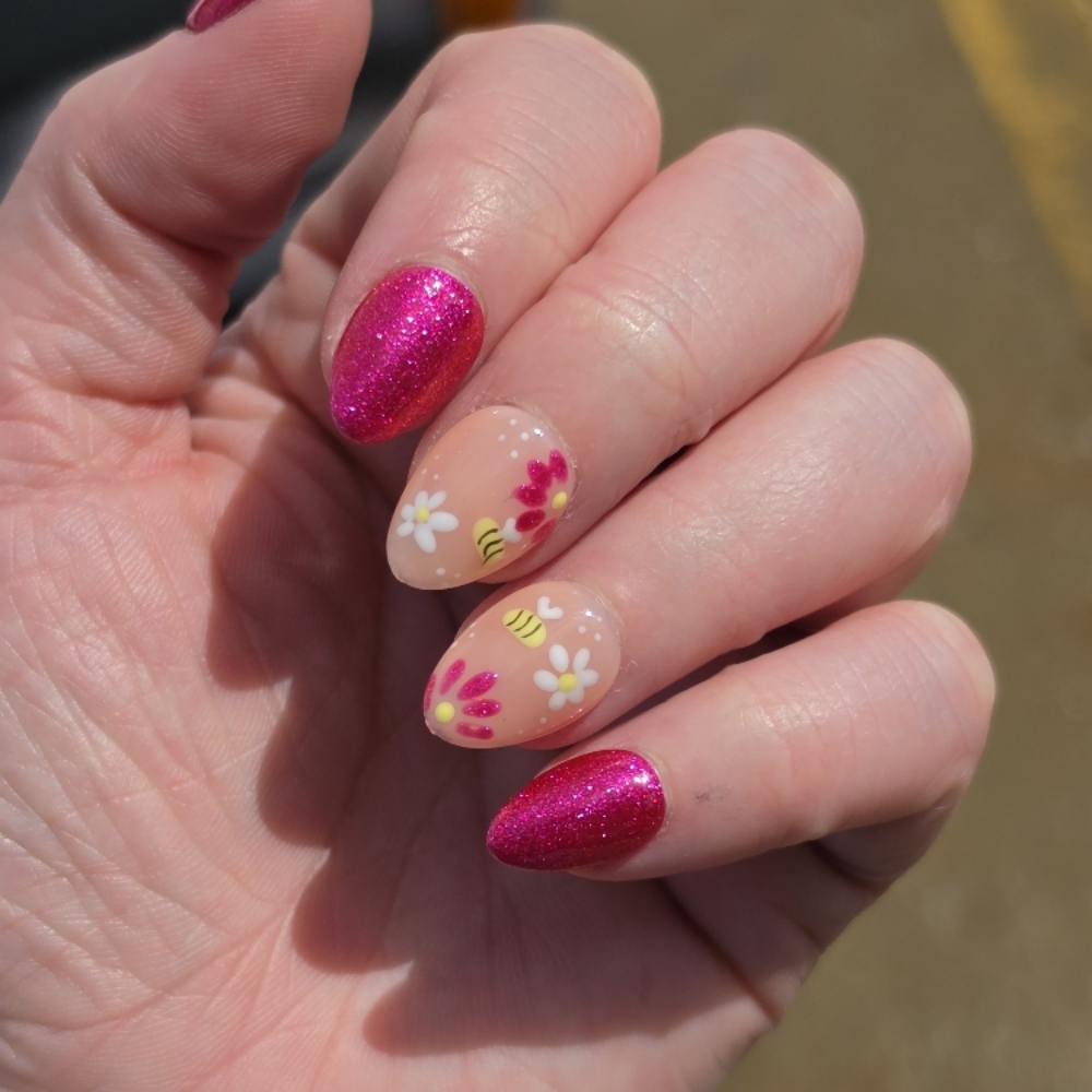 Moderate Nail Art at Violet Thistle by Haley in Galion, OH