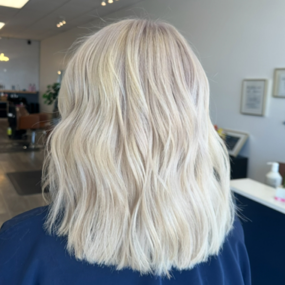 Full Bleach Out Blonde