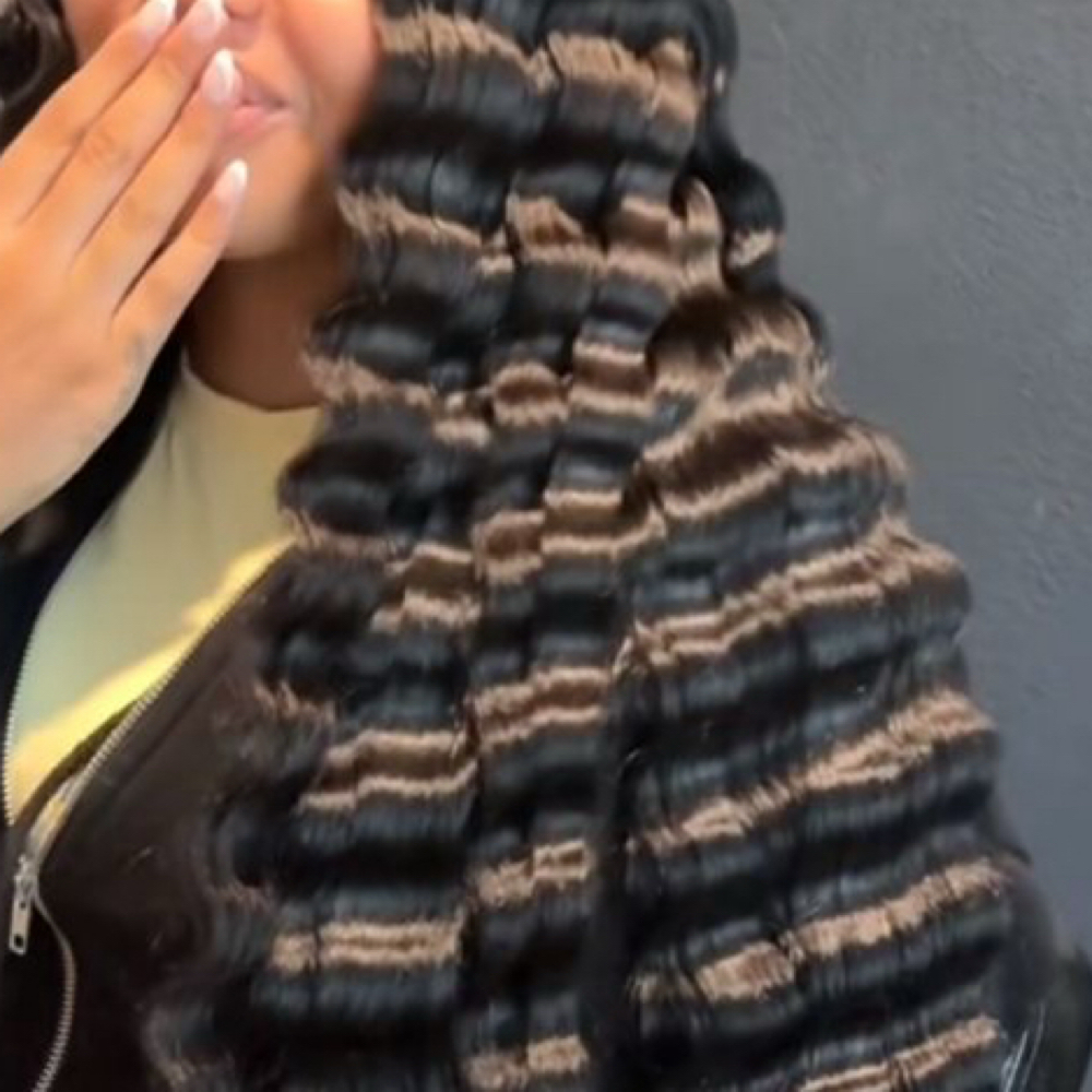 Crimp Curls at Freedom Bound Studio in Raleigh, NC