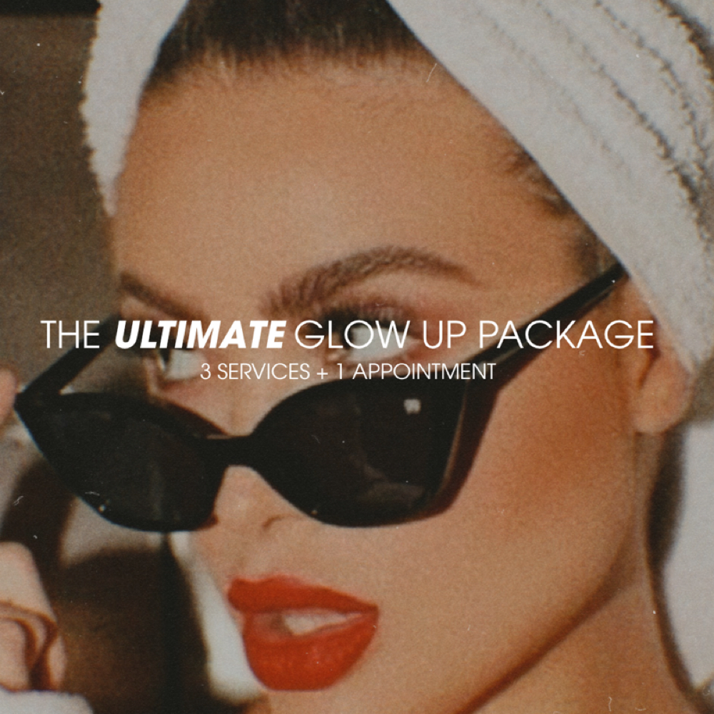The Ultimate Glow Up Package at INKD Brow Studio in Oklahoma City, OK