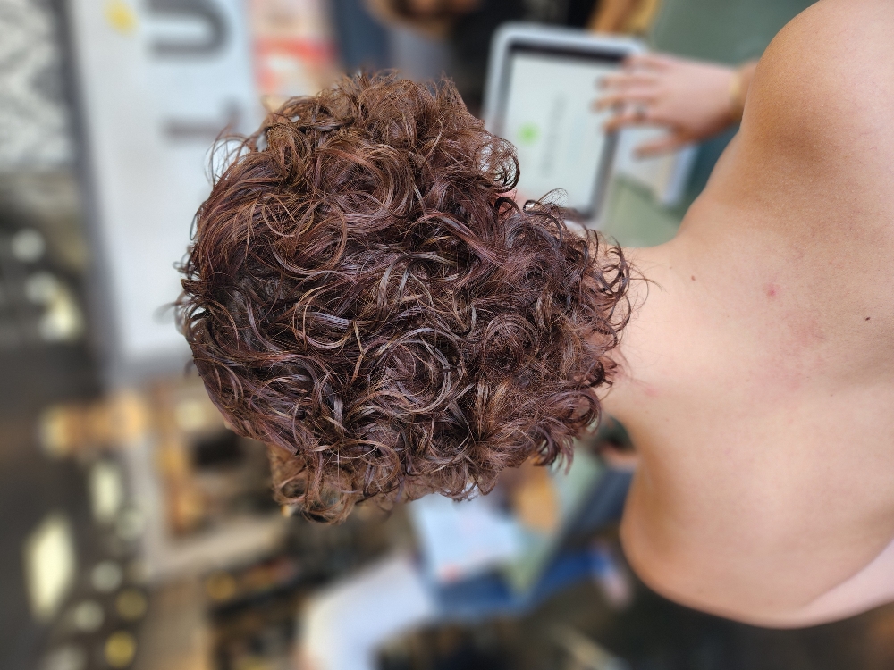 Perm Short Hair