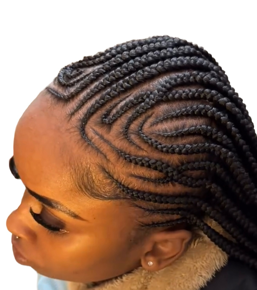 Half/Half Braids (Fulani) at Modern Aesthetics Studios in Oakbrook Terrace, IL