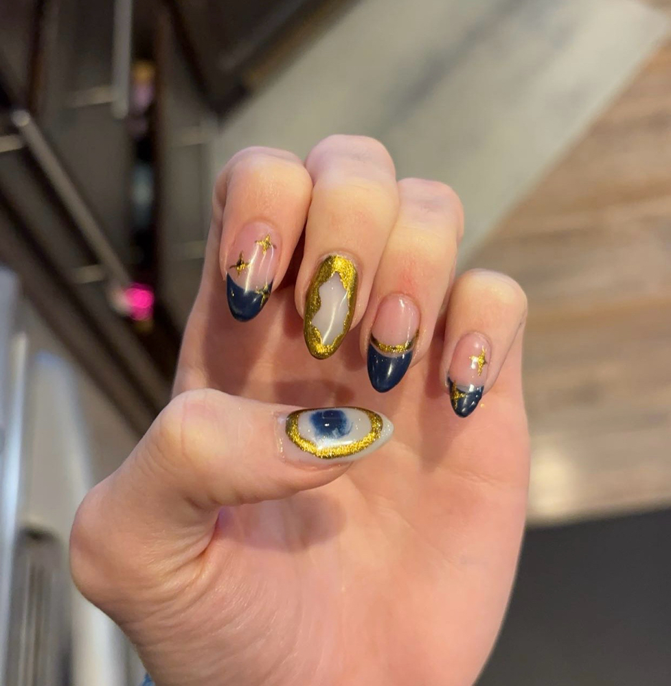 Builder Gel Manicure - Tier 3 Art at Nailed By Elisabeth in Altoona, IA