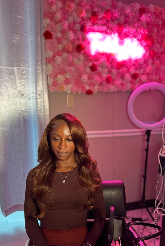 CLOSURE WIG INSTALL DEAL💗