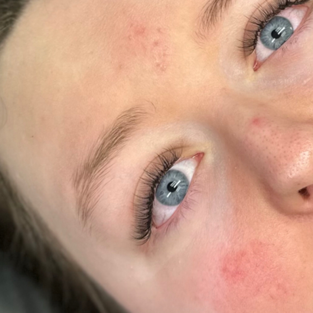 Hybrid Lash Extension Fill at Mantis Lashes in Sault Ste. Marie, MI
