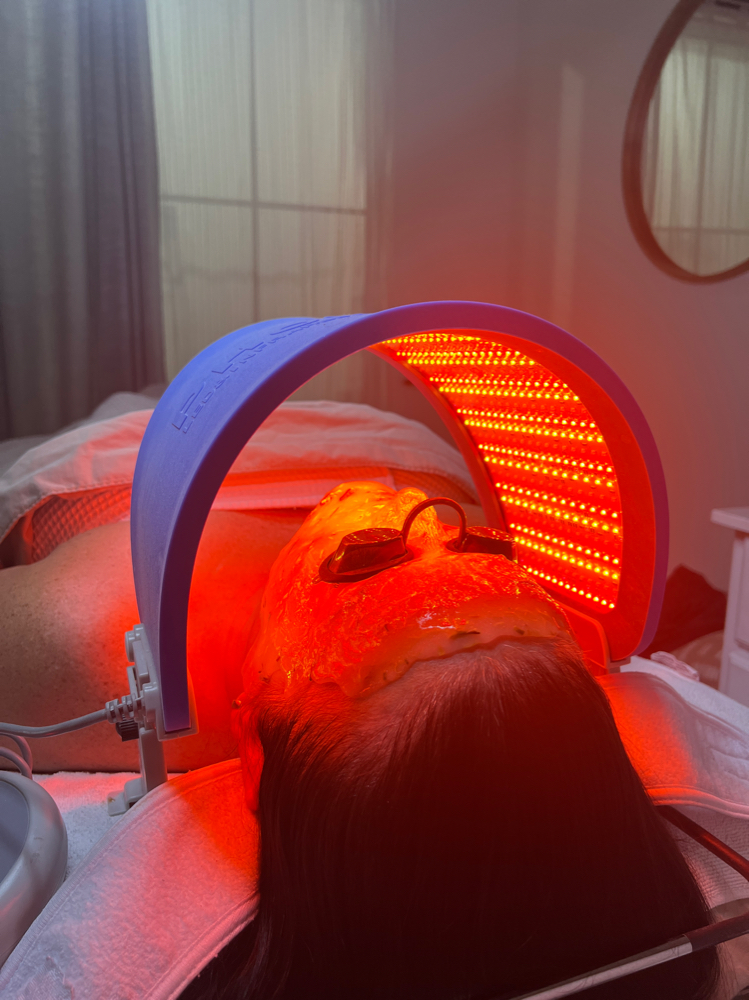 LED light therapy, add-on