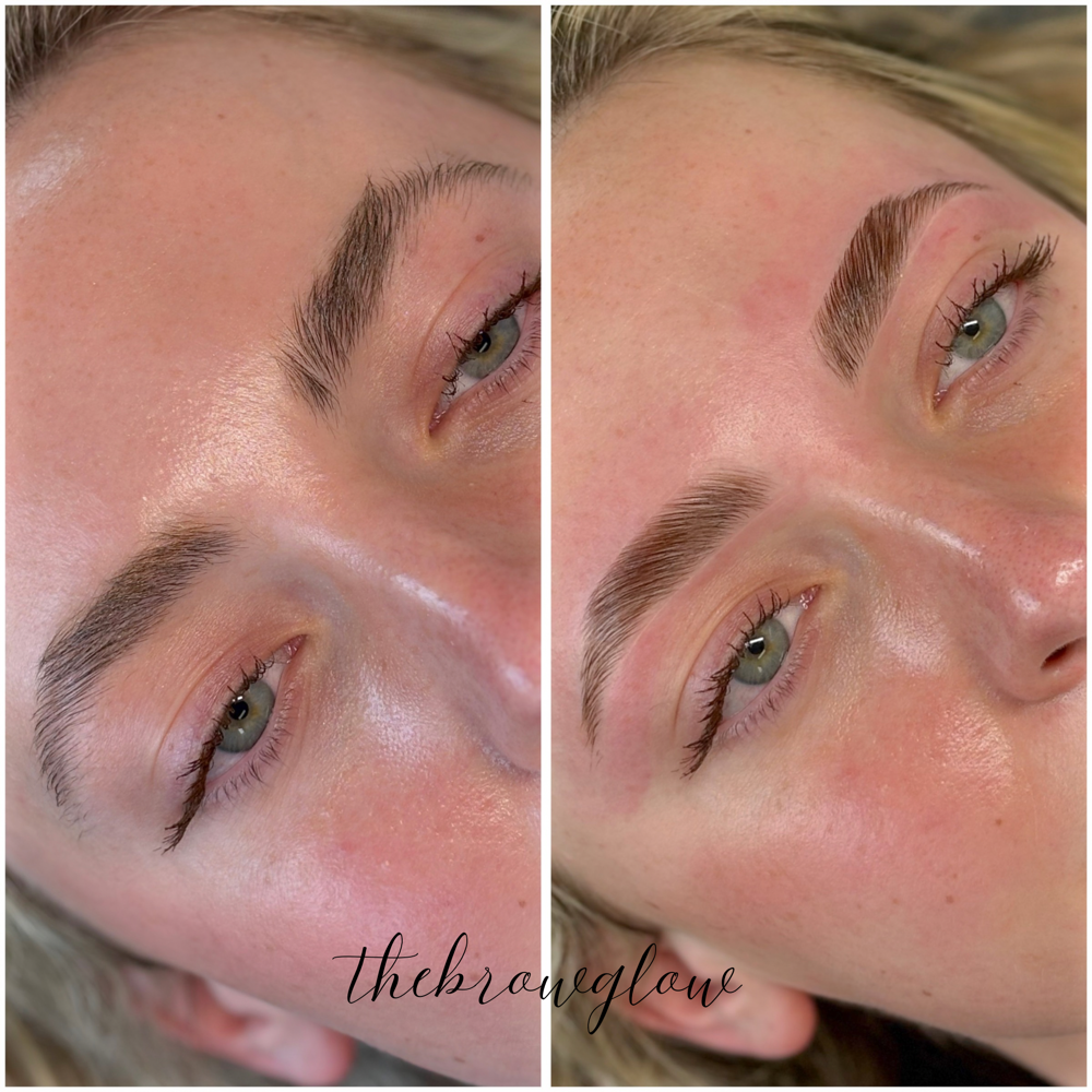 Brow Lamination And Shape