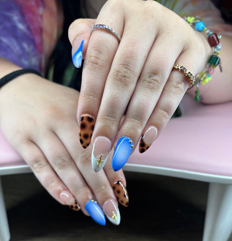 Acrylic Full Set/long/art Full Hand at Nails by Cheyanne in Greensburg, KY